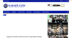 Desktop Screenshot of kabar1.com